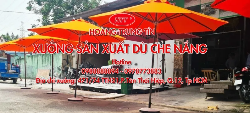 Sản phẩm san xuat du che nang cac loai 5439 — Bàn Ghế Hoàng Trung Tín - Công Ty TNHH Sản Xuất Thương Mại Xuất Nhập Khẩu Hoàng
Trung Tín — MST 0312223481