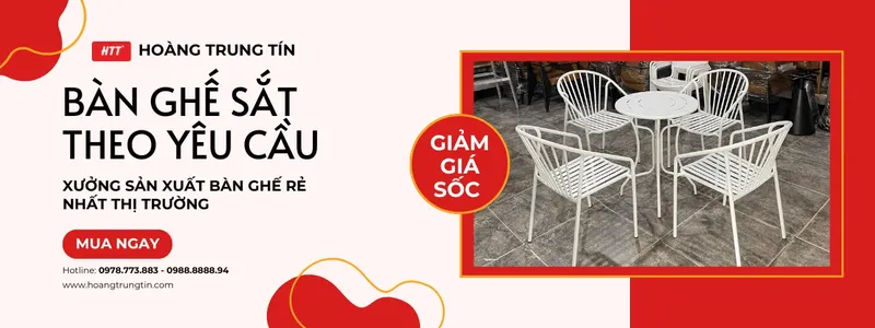Sản phẩm ban ghe sat go sat nem 2026 5578 — Bàn Ghế Hoàng Trung Tín - Công Ty TNHH Sản Xuất Thương Mại Xuất Nhập Khẩu Hoàng
Trung Tín — MST 0312223481