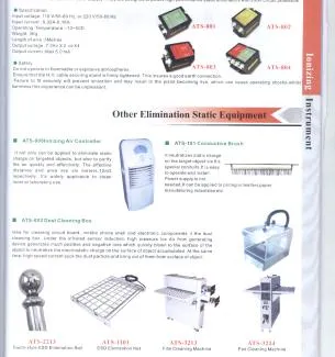 Sản phẩm esd elimination instrument may khu ion1 1730023083 — Công Ty TNHH Two Brothers — MST 0312237283