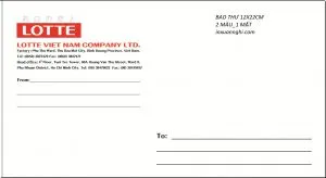 Sản phẩm bao thu 22 x12 cm_lotte_INXUANNGHI 300x164 — Công Ty TNHH Đầu Tư Thương Mại Dịch Vụ Xuân Nghi — MST 0312251986
