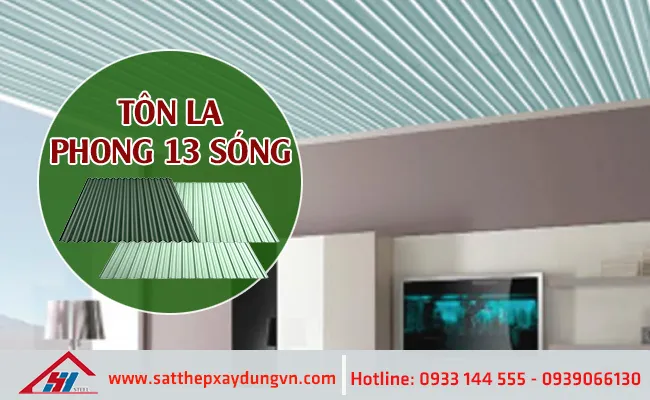 Sản phẩm ton la phong 13 song_1638955681 — Công Ty TNHH Thép Nguyễn Thi — MST 0312258276