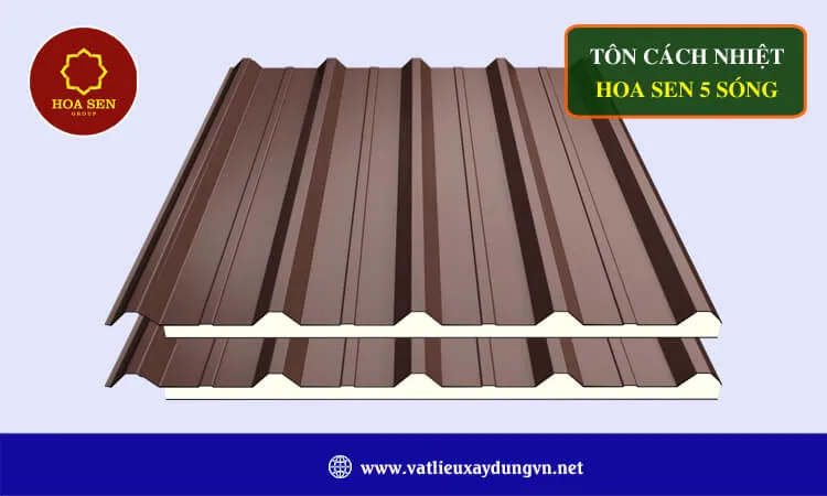 Sản phẩm ton cach nhiet hoa sen 5 song vatlieuxaydungvn _1779523521 — Công Ty TNHH Thép Nguyễn Thi — MST 0312258276