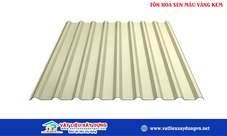 Sản phẩm ton hoa sen mau vang kem 1_1781667633 — Công Ty TNHH Thép Nguyễn Thi — MST 0312258276