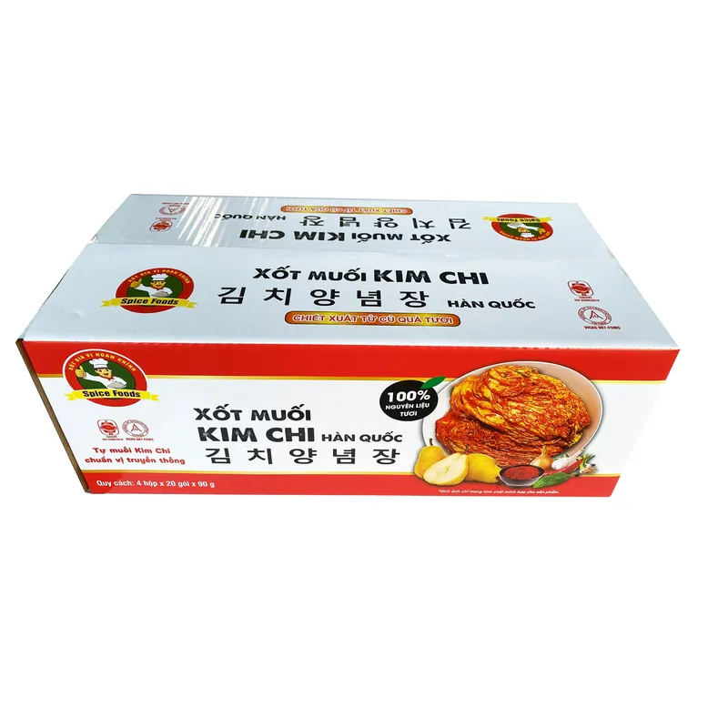 Sản phẩm Thung Kim Chi — Công Ty TNHH Sản Xuất Thương Mại In Bao Bì Hải Sơn — MST 0312258452