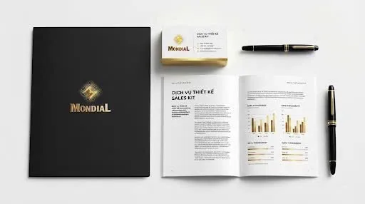 Sản phẩm sales kit — Công Ty Trách Nhiệm Hữu Hạn Một Thành Viên Quảng Cáo Thiết Kế Thương Hiệu Giải
Pháp Toàn Cầu — MST 0312261328