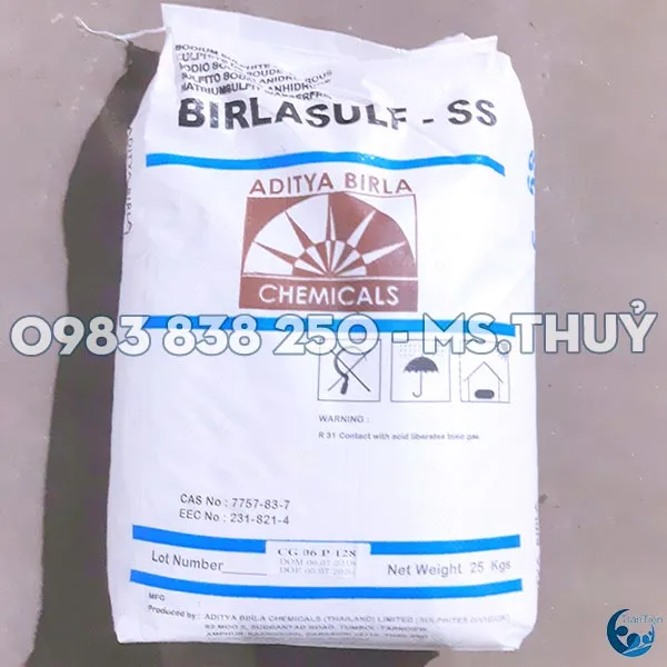 Sản phẩm san pham sodium sulfite — Công Ty TNHH Xuất Nhập Khẩu Trần Tiến — MST 0312284043