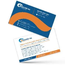 Sản phẩm in name card gia re tphcm — Công Ty TNHH Sản Xuất In ấn Bao Bì Hoàng Hà — MST 0312320005