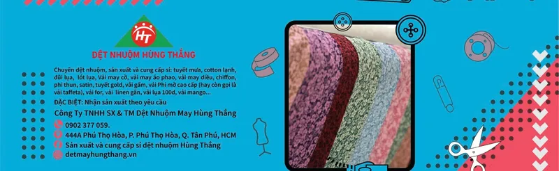 Sản phẩm hung thang22132230 — Dệt May Hùng Thắng - Công Ty TNHH Sản Xuất Và Thương Mại Dệt Nhuộm May Hùng
Thắng — MST 0312337016