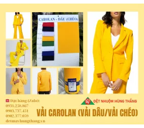Sản phẩm vai carolan vai cheo vai dau20103 — Dệt May Hùng Thắng - Công Ty TNHH Sản Xuất Và Thương Mại Dệt Nhuộm May Hùng
Thắng — MST 0312337016
