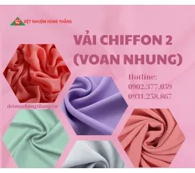 Sản phẩm vai chiffon 2 voan nhung32202 — Dệt May Hùng Thắng - Công Ty TNHH Sản Xuất Và Thương Mại Dệt Nhuộm May Hùng
Thắng — MST 0312337016