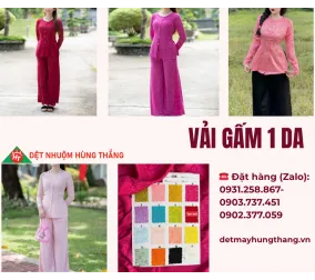 Sản phẩm vai gam 1 da11220 — Dệt May Hùng Thắng - Công Ty TNHH Sản Xuất Và Thương Mại Dệt Nhuộm May Hùng
Thắng — MST 0312337016