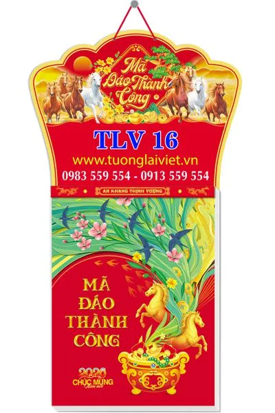 Sản phẩm lich 52 tuan con giap tai loc — Công Ty TNHH Truyền Thông Trực Tuyến Tương Lai Việt — MST 0312339895
