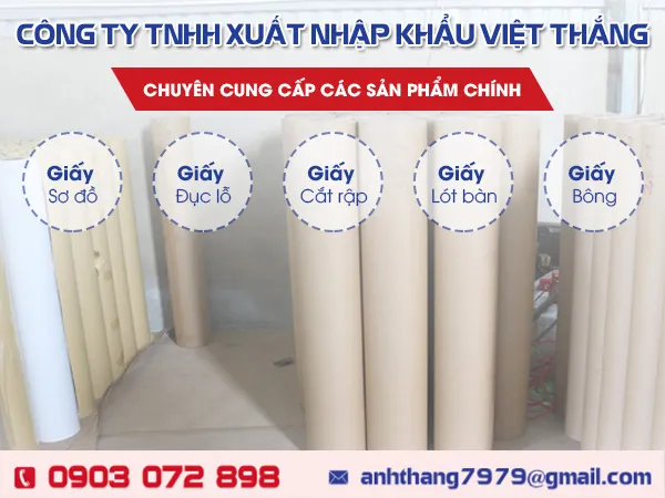Sản phẩm a g t — Giấy May Mặc Việt Thắng - Công Ty TNHH Xuất Nhập Khẩu Việt Thắng — MST 0312357693