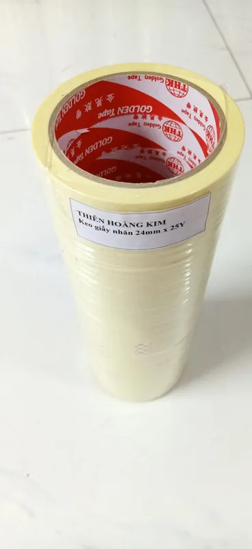 Sản phẩm 1594207802_giay 12mm x 25y 1c — Màng PE Thiên Hoàng Kim - Công Ty TNHH Sản Xuất Thương Mại Dịch Vụ Thiên Hoàng
Kim — MST 0312365574