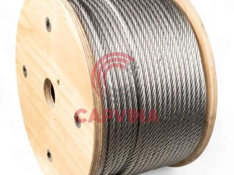 Sản phẩm cap giang d12 — Công Ty TNHH Dây Cáp Thép Việt Nam — MST 0312378894