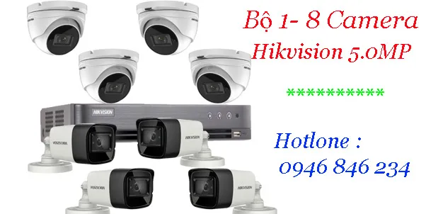 Sản phẩm Goi camera hikvision 5mp — Công Ty TNHH TM - DV - KT Viễn Thông Thời Đại — MST 0312391461