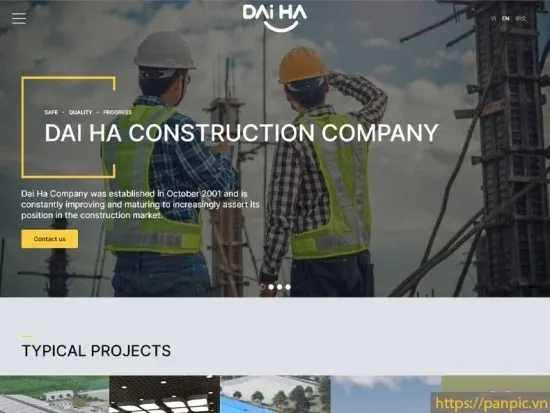 Sản phẩm panpic thiet ke webc ty xay dung taiwan daiha_thumb — Công Ty Công Nghệ Panpic — MST 0312405996