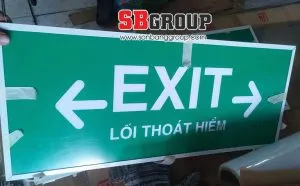 Sản phẩm thiet ke bang thoat hiem exit1 300x186 — Công Ty TNHH SBGroup Việt Nam — MST 0312407182