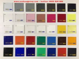 Sản phẩm bang mau mica tai tphcm sbgroup 300x225 — Công Ty TNHH SBGroup Việt Nam — MST 0312407182