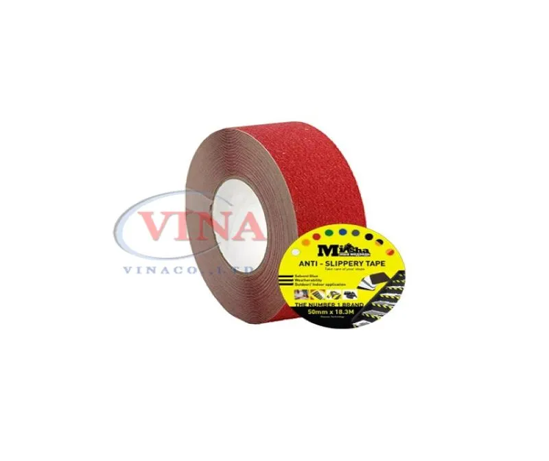 Sản phẩm Bang keo chong truot Misha mau do 1 — Công Ty TNHH Thương Mại Dịch Vụ Công Nghiệp Trực Tuyến Vina — MST 0312419300