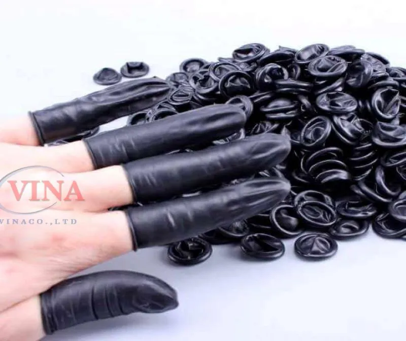 Sản phẩm Bao ngon tay cao su mau den — Công Ty TNHH Thương Mại Dịch Vụ Công Nghiệp Trực Tuyến Vina — MST 0312419300