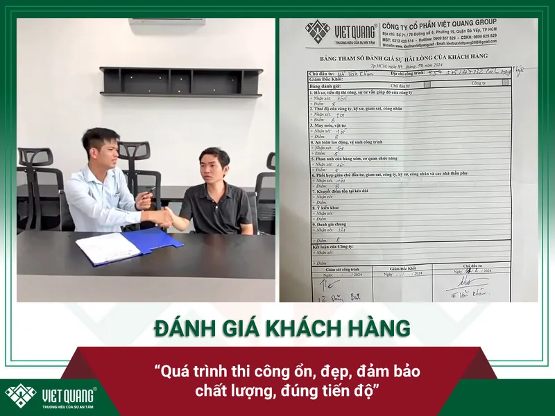 Sản phẩm anh khiem quan 10 danh gia chat luong sua chua nha — Công Ty Cổ Phần Việt Quang Group — MST 0312420514