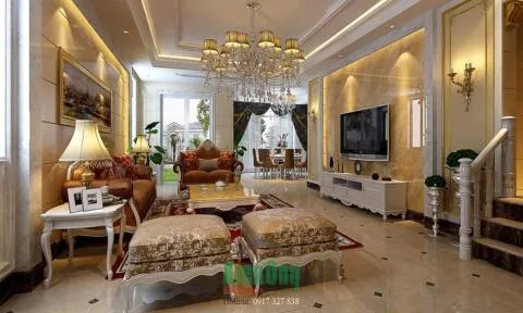 Sản phẩm thiet ke noi that tan co dien sai gon1493797174 — Xây Dựng Kiến Ong - Công Ty TNHH Tư Vấn Thiết Kế Xây Dựng Kiến & Ong — MST 0312422102