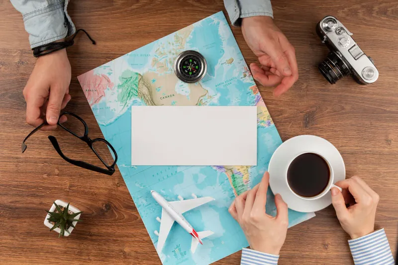 Sản phẩm top view travel elements collection 1 — Công Ty TNHH Vietnam Global Consulting — MST 0312424893