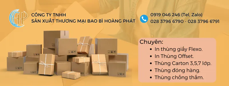 Văn phòng Bao Bì Hoàng Phát - Công Ty TNHH Sản Xuất Thương Mại Bao Bì Hoàng Phát #2 — MST 0312425350