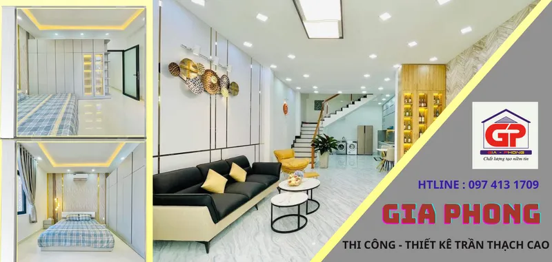 Sản phẩm thi cong thiet ke tran thach cao 6687 — Công Ty TNHH Tư Vấn Xây Dựng Gia Phong — MST 0312448742