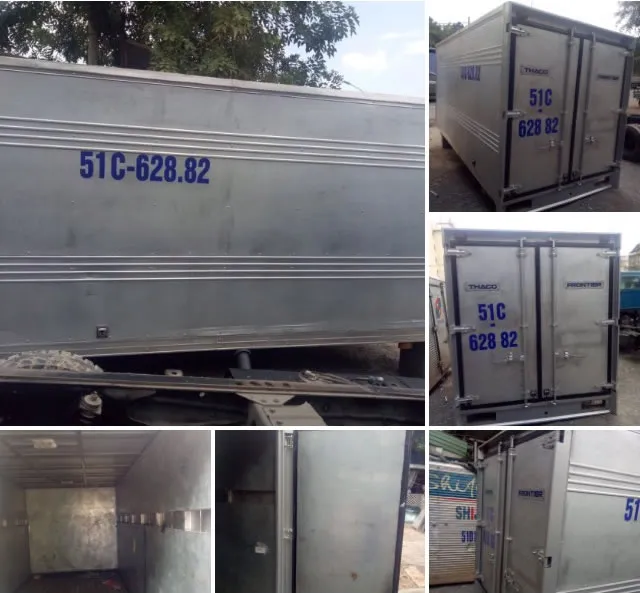 Sản phẩm thung xe tai cu 7 8 2019 02 — Công Ty TNHH Sản Xuất Thương Mại Xuất Nhập Khẩu Đông Tây — MST 0312464374