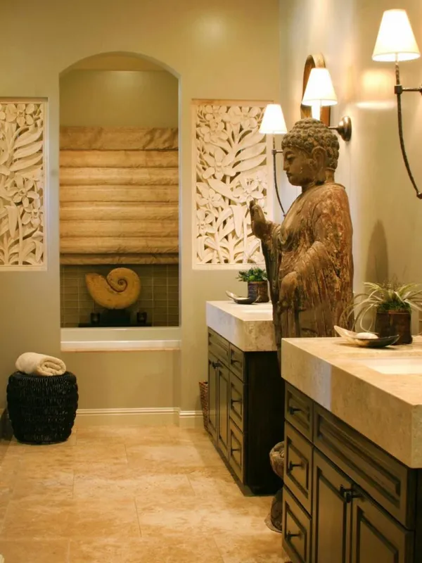 Sản phẩm Original_Gail Wainwright Asian Zen style master bathroom 768x1024 — Công Ty TNHH Một Thành Viên Xây Dựng Thương Mại Đại Việt Thịnh — MST 0312490857