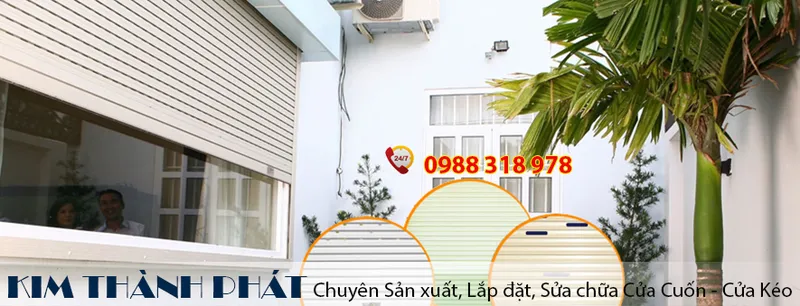 Sản phẩm Cua cuon tai TPHCM_163 — Cửa Cuốn, Cửa Kéo Kim Thành Phát — MST 0312494731