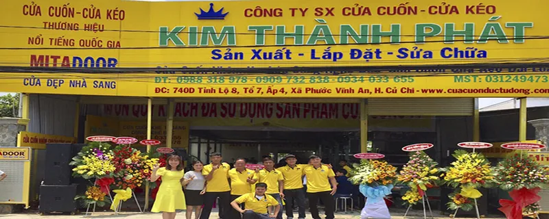 Sản phẩm cửa cuốn kim thành phát — Cửa Cuốn, Cửa Kéo Kim Thành Phát — MST 0312494731