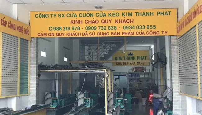 Sản phẩm cua cuon 1 — Cửa Cuốn, Cửa Kéo Kim Thành Phát — MST 0312494731