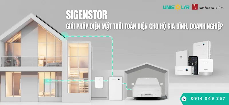 Sản phẩm Sigenstor 1200 x 550 — Công Ty Cổ Phần UNISOLAR — MST 0312497147