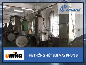 Sản phẩm he thong may hut bui may phun bi — Hệ Thống Phun Bi DTE - Công Ty TNHH Kỹ Thuật Công Nghiệp Đồng Tâm — MST 0312513984