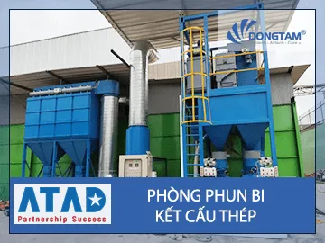 Sản phẩm phong phun bi ket cau thep atad — Hệ Thống Phun Bi DTE - Công Ty TNHH Kỹ Thuật Công Nghiệp Đồng Tâm — MST 0312513984