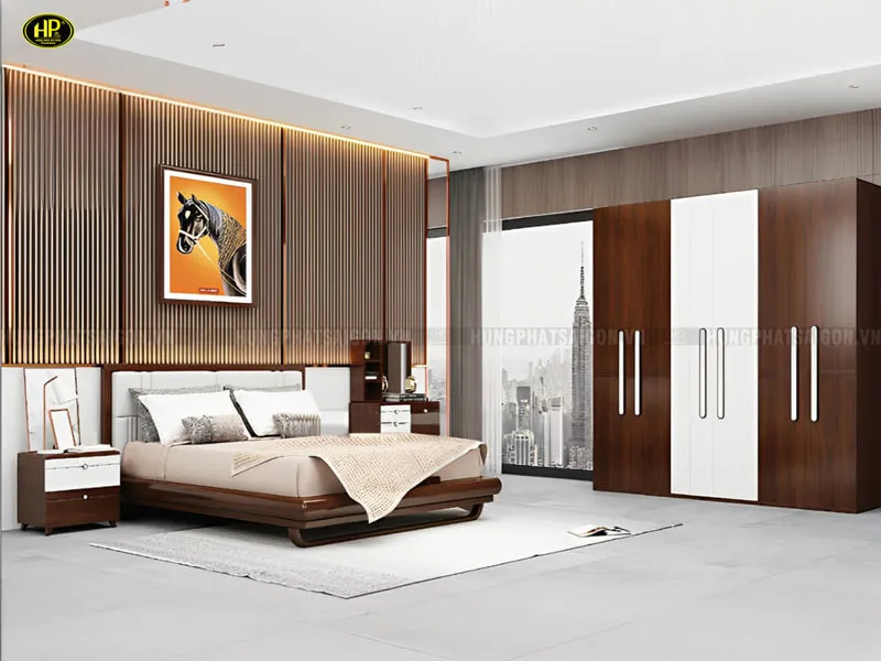 Sản phẩm combo giuong tu ban trang diem go bm 2202u — Công Ty TNHH Nội Thất Hưng Phát Sài Gòn — MST 0312530919
