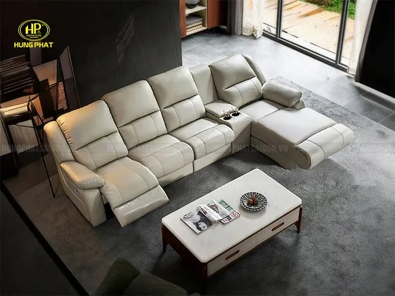 Sản phẩm sofa da bo thu gian chinh dien nhap khau s219 — Công Ty TNHH Nội Thất Hưng Phát Sài Gòn — MST 0312530919