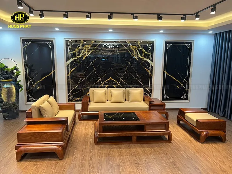 Sản phẩm sofa go huong vang cao cap hh 46v — Công Ty TNHH Nội Thất Hưng Phát Sài Gòn — MST 0312530919