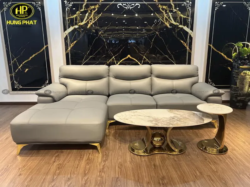 Sản phẩm ghe sofa da phong khach hien dai H 8276 — Công Ty TNHH Nội Thất Hưng Phát Sài Gòn — MST 0312530919