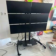 Sản phẩm gia treo tivi di dong 6 man hinh — Công Ty TNHH MTV Công Nghệ Phim — MST 0312532627