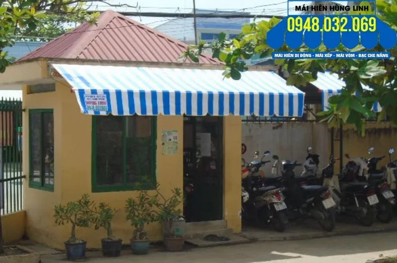 Sản phẩm mai xep di dong truong hoc — Mái Che Hùng Linh - Công Ty TNHH Sản Xuất Thương Mại Dịch Vụ Quảng Cáo Hùng Linh — MST 0312540321