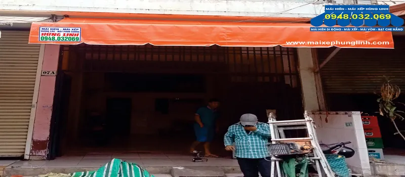 Sản phẩm 100 mai hien di dong bat han quoc mau cam quan go vap — Mái Che Hùng Linh - Công Ty TNHH Sản Xuất Thương Mại Dịch Vụ Quảng Cáo Hùng Linh — MST 0312540321
