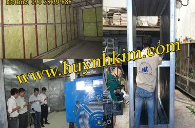 Sản phẩm thi cong cach am13001 — Chi Nhánh Công Ty TNHH Cách Nhiệt Và ống Gió Huỳnh Kim — MST 0312543509