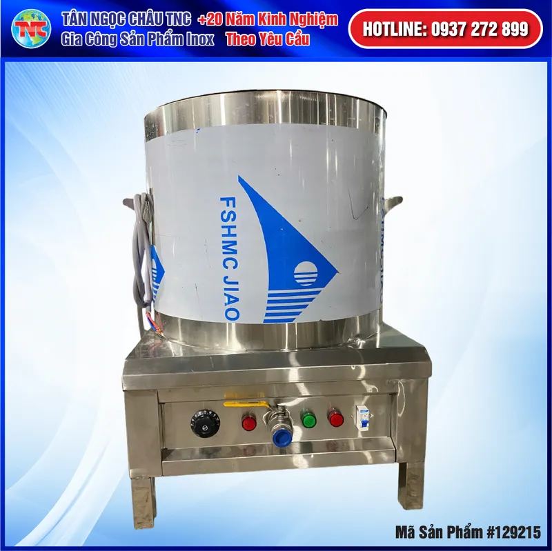 Sản phẩm 22.11.24 noi dien 100 lit 01 — Inox Tân Ngọc Châu - Công Ty TNHH Thương Mại Dịch Vụ Sản Xuất Tân Ngọc Châu TNC — MST 0312558103