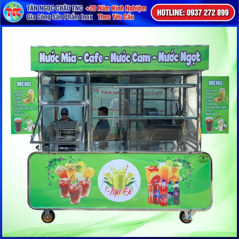 Sản phẩm 236252 Xe nc ngot 01 — Inox Tân Ngọc Châu - Công Ty TNHH Thương Mại Dịch Vụ Sản Xuất Tân Ngọc Châu TNC — MST 0312558103