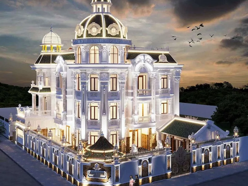 Sản phẩm xay dung biet thu kieu lau dai — Công Ty TNHH Nhà Hiện Đại — MST 0312569426