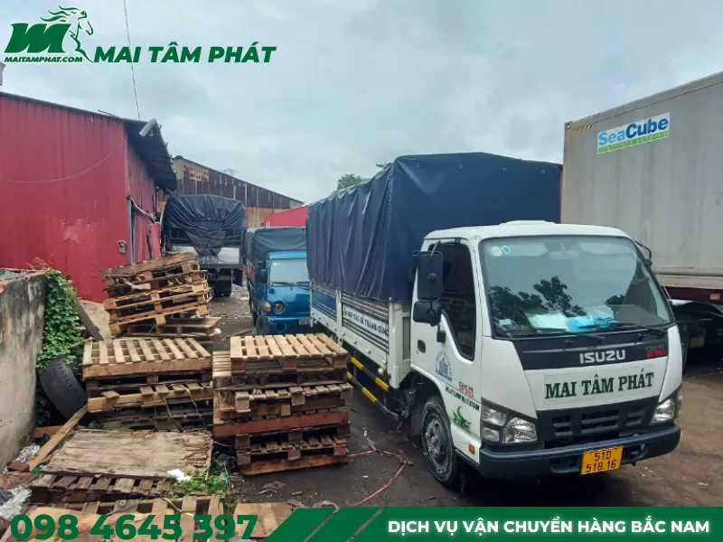 Sản phẩm dich vu van chuyen hang gia re — Công Ty TNHH Vận Tải Mai Tâm Phát — MST 0312604448